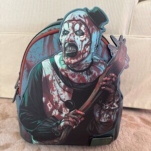 Terrifier Art The Clown Glow in Dark Mini BackPack Loungefly EE Exclusive